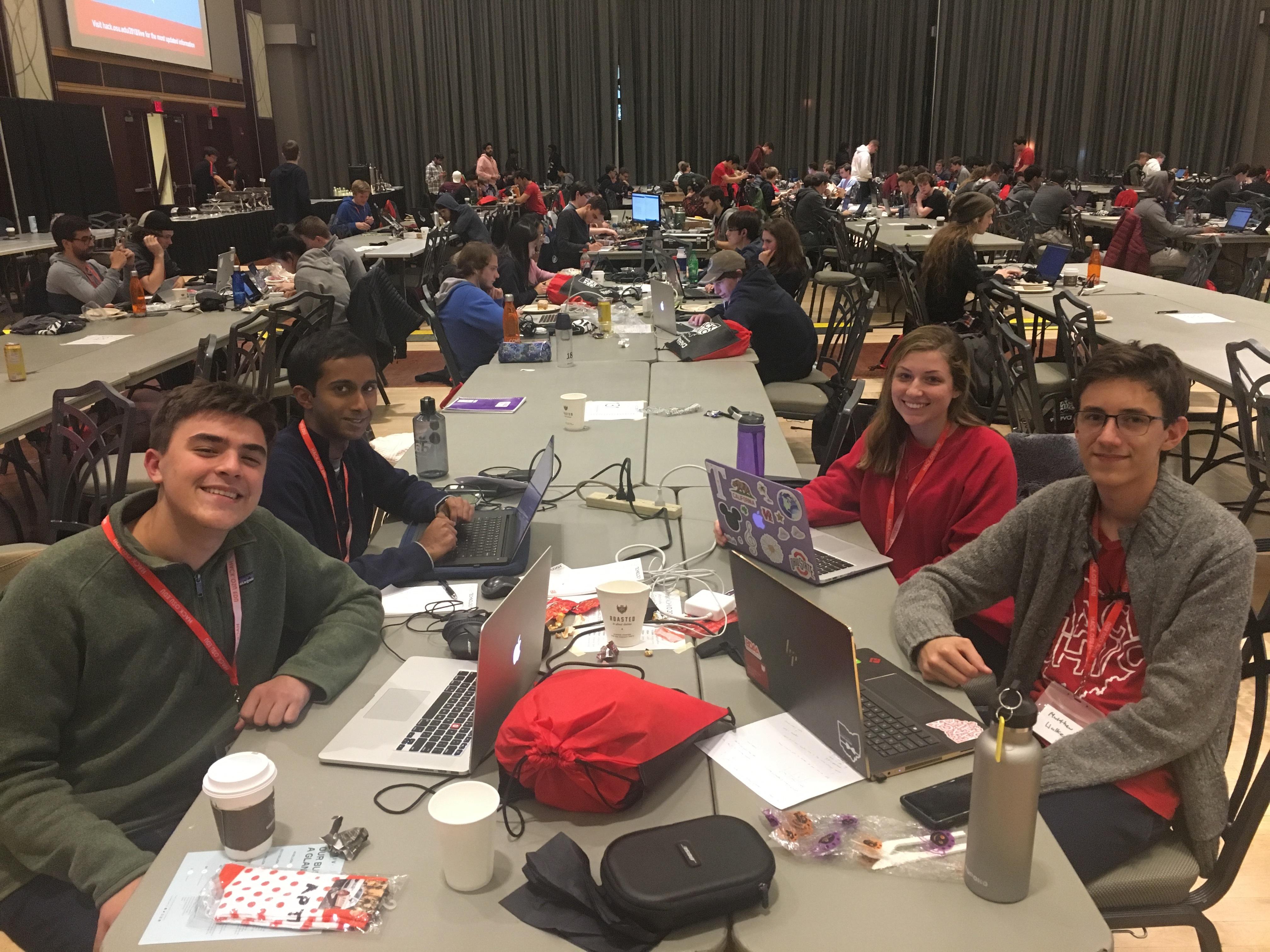 Image of 2018 Hackathon team